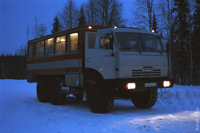 КАМАЗ вахта - северный автобус